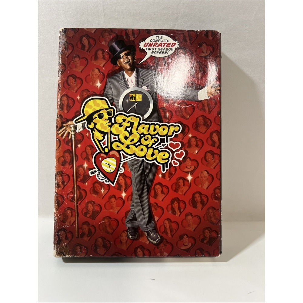 Flavor of Love - The‎ Complete Unrated  First Season Boyeee! 3 DVDs In Set